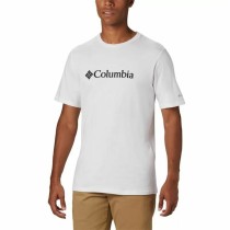 T-shirt à manches courtes homme Columbia  Basic Logo Blanc Homme