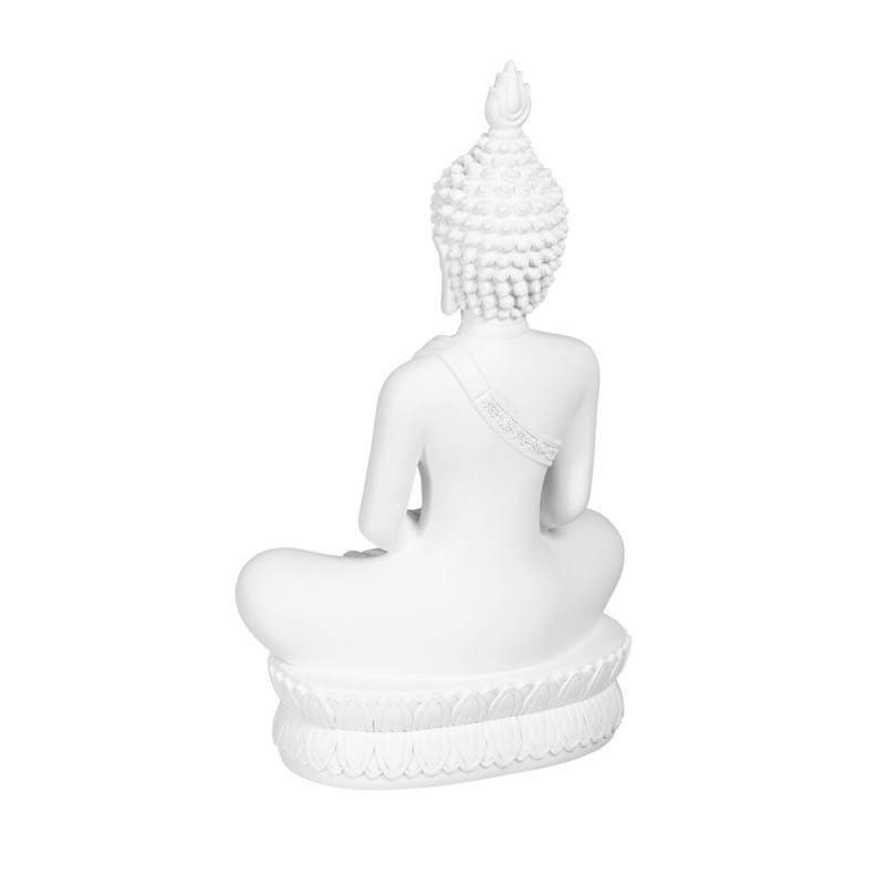 Figurine Décorative Blanc Buda 19,2 x 12 x 32,5 cm