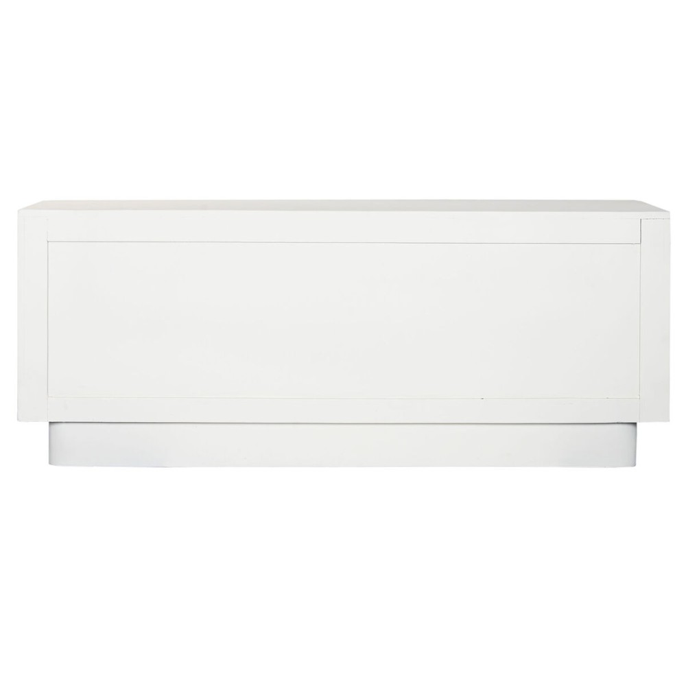 TV furniture Home ESPRIT White Natural 140 x 40 x 55 cm