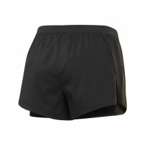 Sports Shorts for Women Reebok Running Essentials 2-in-1 Black Lady