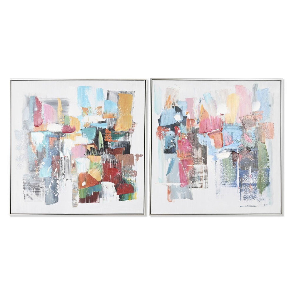 Bild Home ESPRIT abstrakt Moderne 82 x 4,5 x 82 cm (2 Stück)