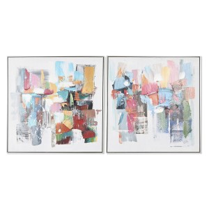 Bild Home ESPRIT abstrakt Moderne 82 x 4,5 x 82 cm (2 Stück)