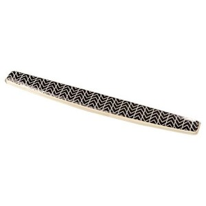 Handgelenkstütze zum Tippen Fellowes Weiß Schwarz 1 x 5,7 x 47,3 cm
