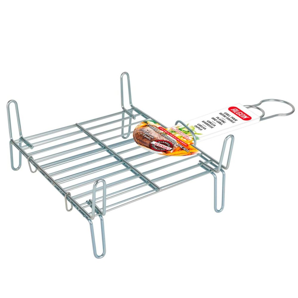 Grill Algon Double zingage 25 x 25 cm (5 Unités)