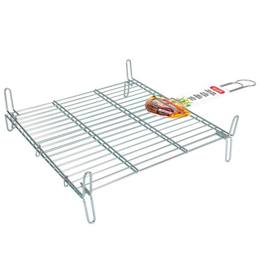 Grill Algon Double Galvanised 45 x 45 cm (5 Units)