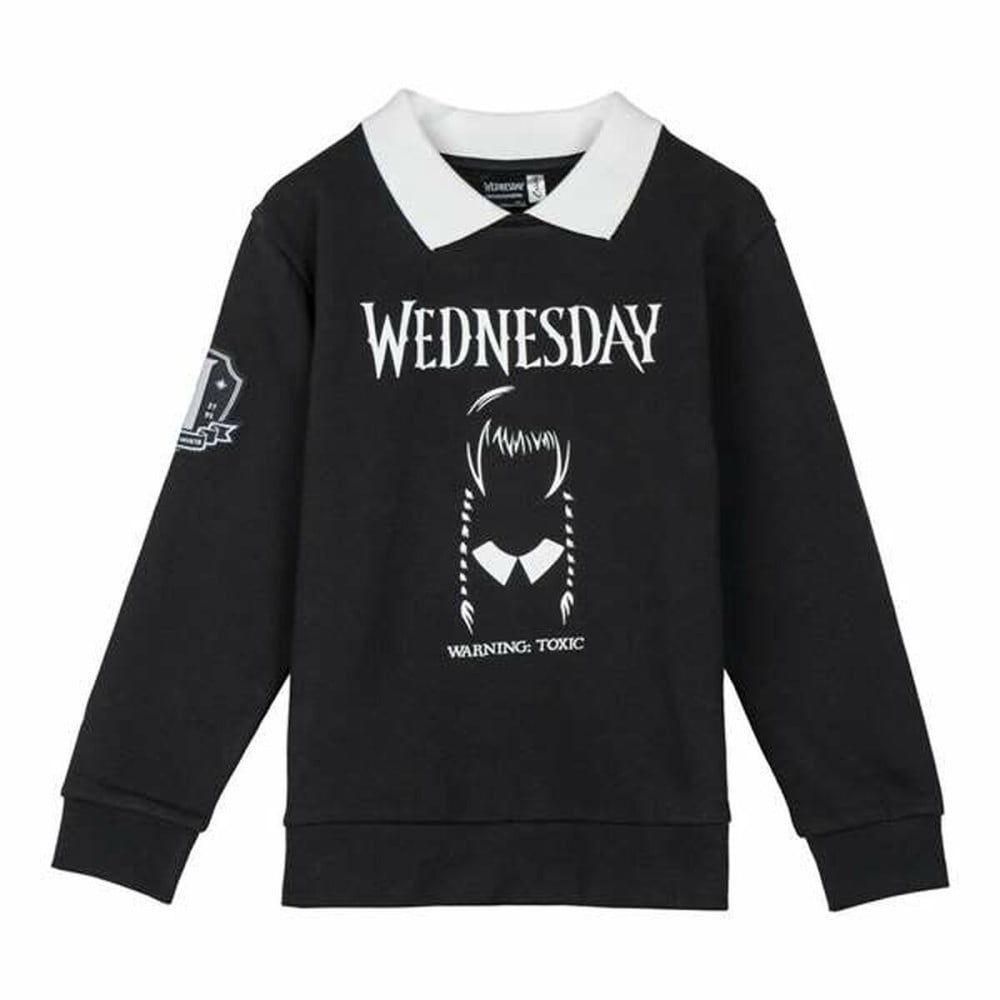 Kinder-Sweatshirt Wednesday Dunkelgrau