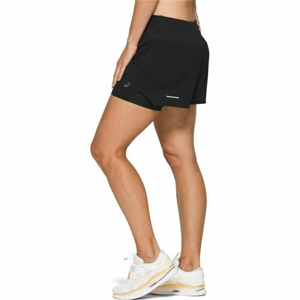 Short de Sport pour Femme Asics Ventilate 2-N-1 Noir