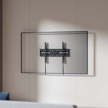 TV Halterung Aisens WT86F-313 Schwarz Stahl (1 Stück)