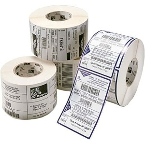 Drucker-Etiketten Zebra 3002087 Weiß