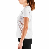 T-shirt à manches courtes femme Kappa Cabou Blanc