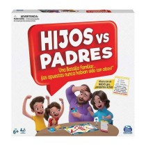 Jeu de société Spin Master Hijos vs Padres 206 Pièces 26,99 x 26,99 x 5,4 cm