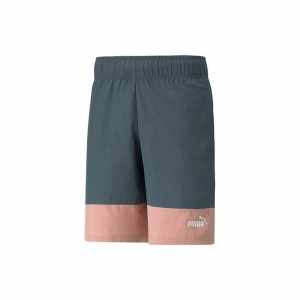 Short de Sport pour Homme Puma Power Colorblock Gris foncé