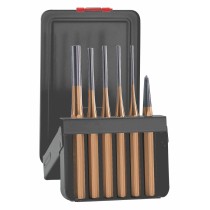 Set of cylindrical pin punches ATM Golden 6 Pieces