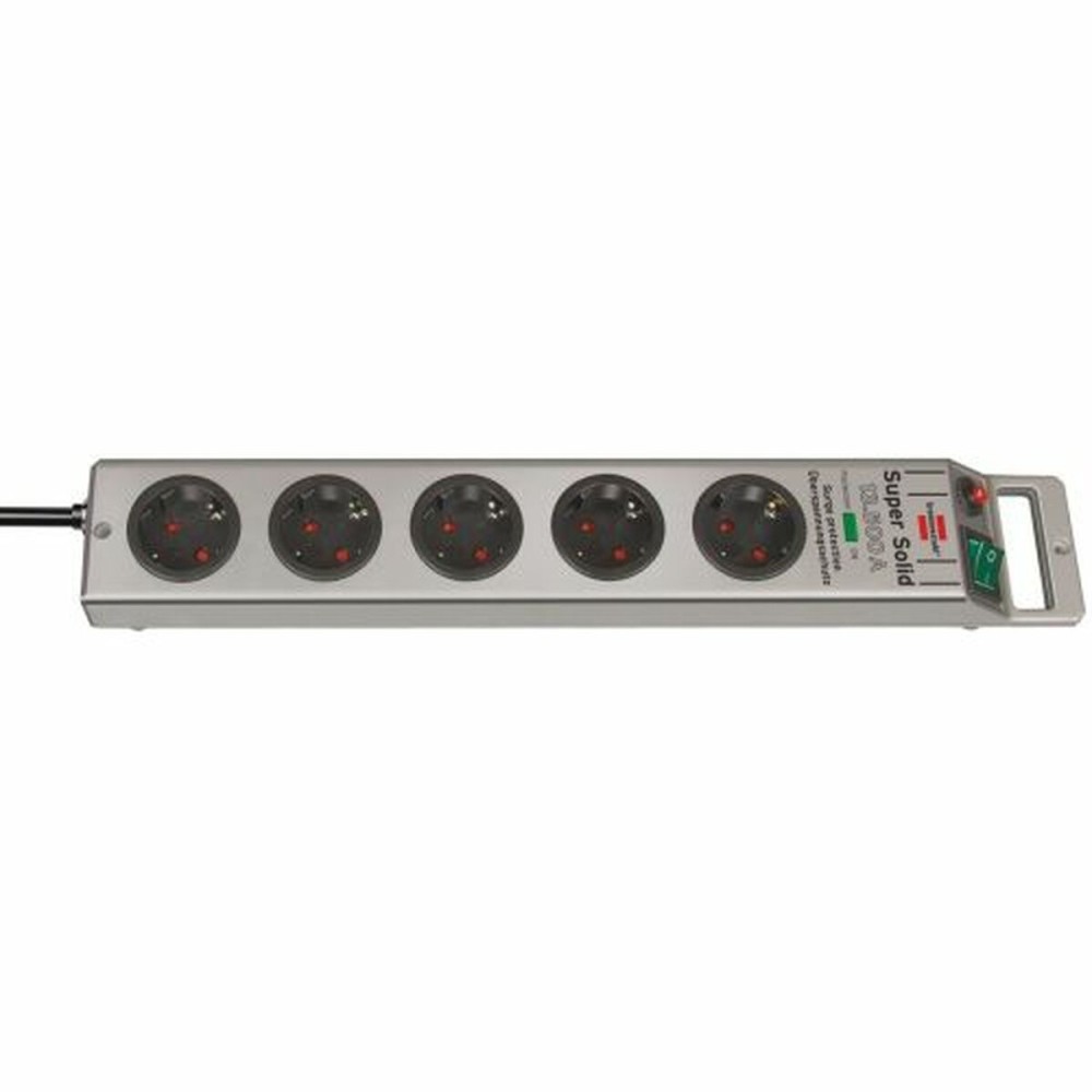 Multiprise 5 Prises avec Interrupteur Brennenstuhl Super-Solid 3600 W (2,5 m)