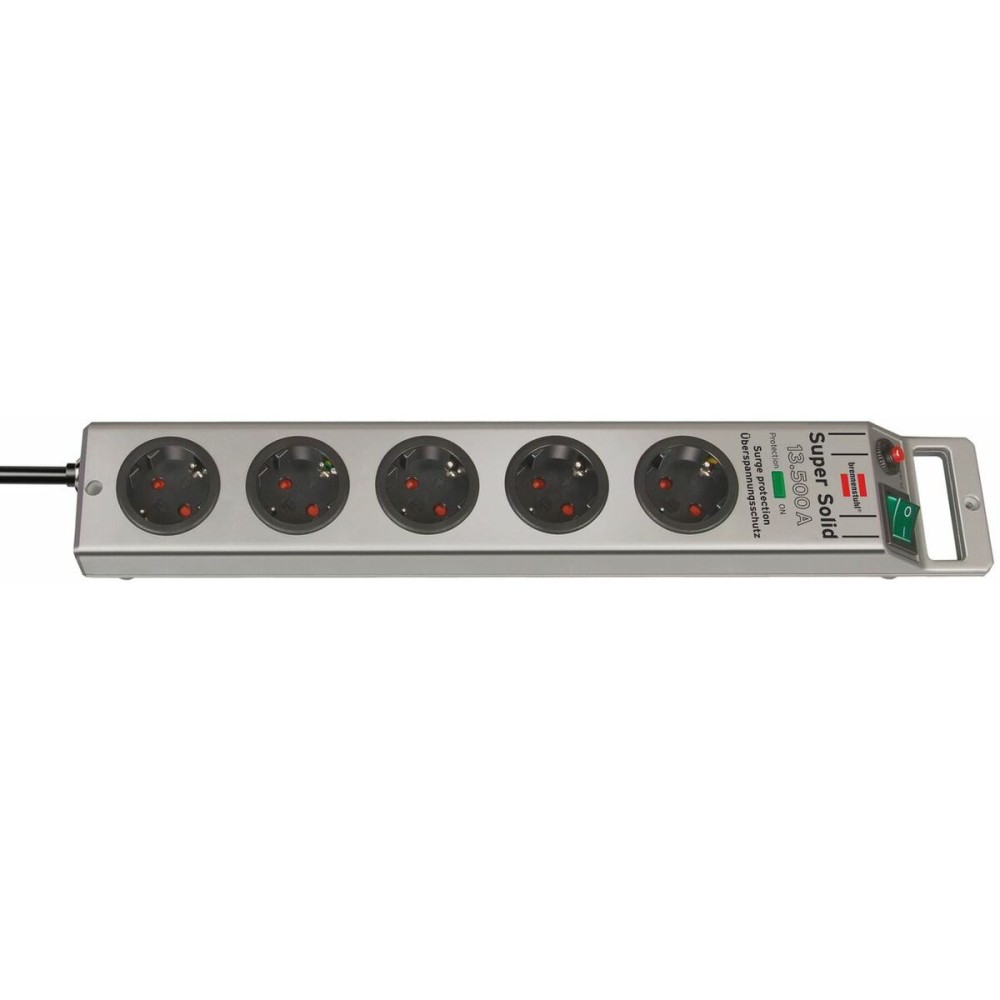 Multiprise 5 Prises avec Interrupteur Brennenstuhl Super-Solid 3600 W (2,5 m)