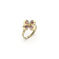 Damenring Guess JUBR03061JWYGPK54 14
