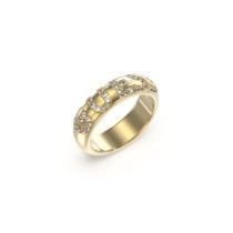 Bague Femme Guess JUBR03182JWYG56 16