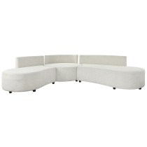 Sofa DKD Home Decor Weiß Holz Moderne 250 x 241 x 66 cm