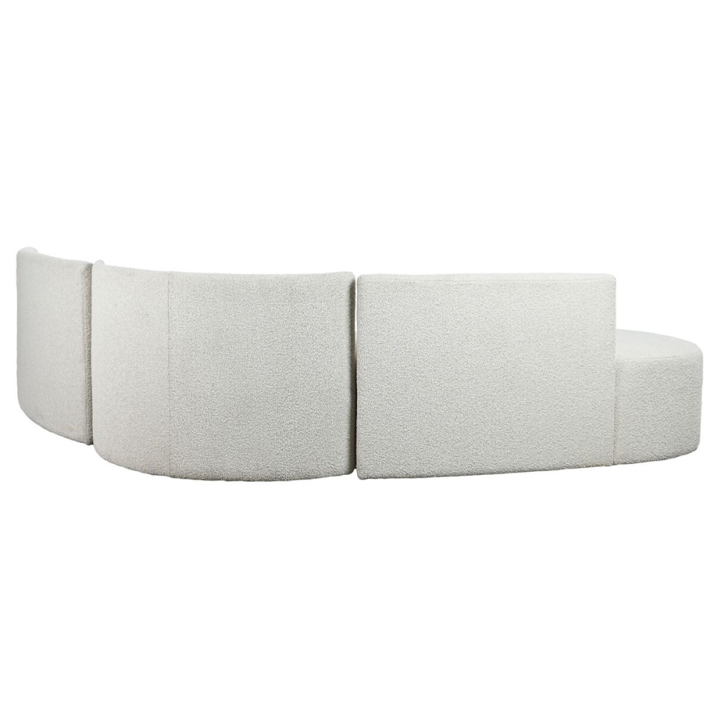 Canapé DKD Home Decor Blanc Bois Moderne 250 x 241 x 66 cm