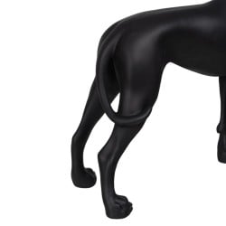 Deko-Figur Schwarz Hund 39 x 15 x 34,5 cm