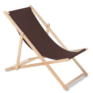 Sun-lounger Greenblue GB183M Brown beech wood