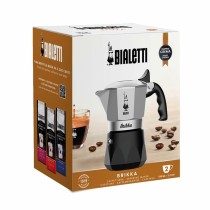 Cafetière Italienne Bialetti Brikka 2TZ Noir Aluminium 2 Tasses