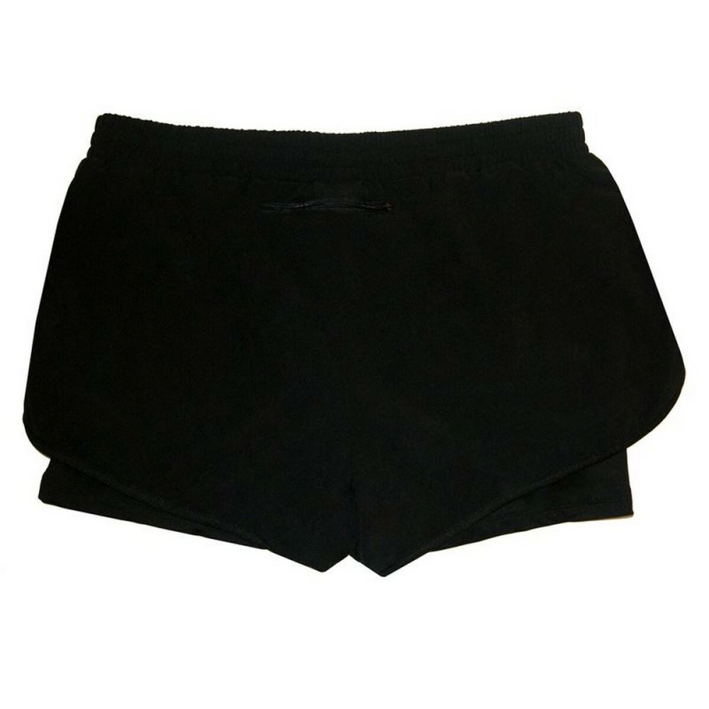 Damen-Sportshorts Joluvi Meta Duo Schwarz