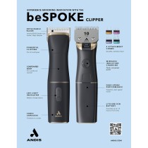 Tondeuse pour animaux de compagnie Andis BESPOKE Noir