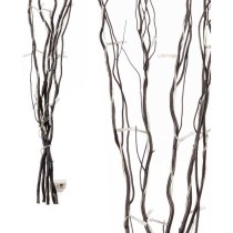 Bouquets Gift Decor F23610-B Noir Bois 20 x 90 x 6 cm Lumière LED (12 Unités)