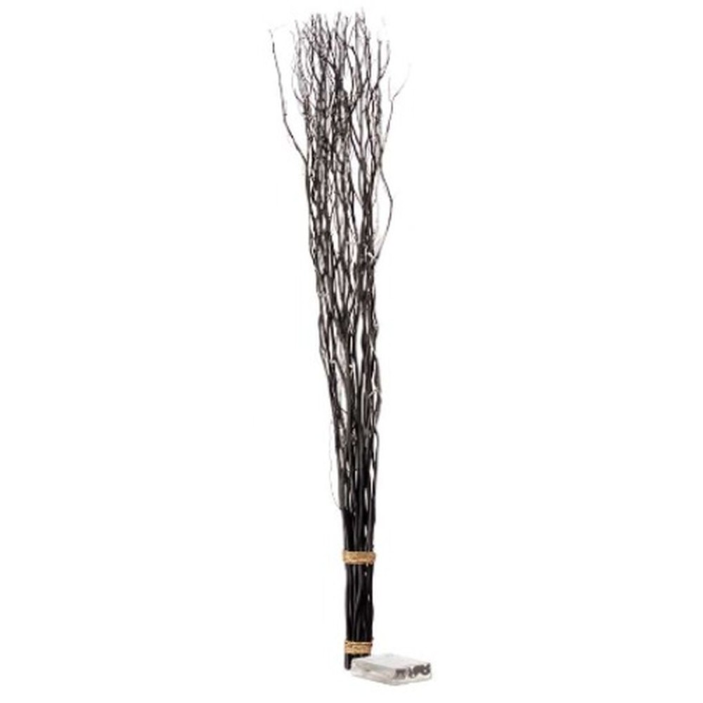 Bouquets Gift Decor F23606-B Noir Bois 7,5 x 120 x 7,5 cm Lumière LED (8 Unités)