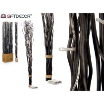 Bouquets Gift Decor F23606-B Noir Bois 7,5 x 120 x 7,5 cm Lumière LED (8 Unités)