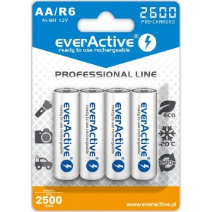 Akkus EverActive EVHRL6-2600 2500 mAh 1,2 V