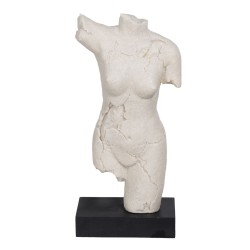 Deko-Figur Schwarz Creme 21 x 12 x 43,3 cm