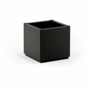 Blumentopf Stefanplast Graphit karriert