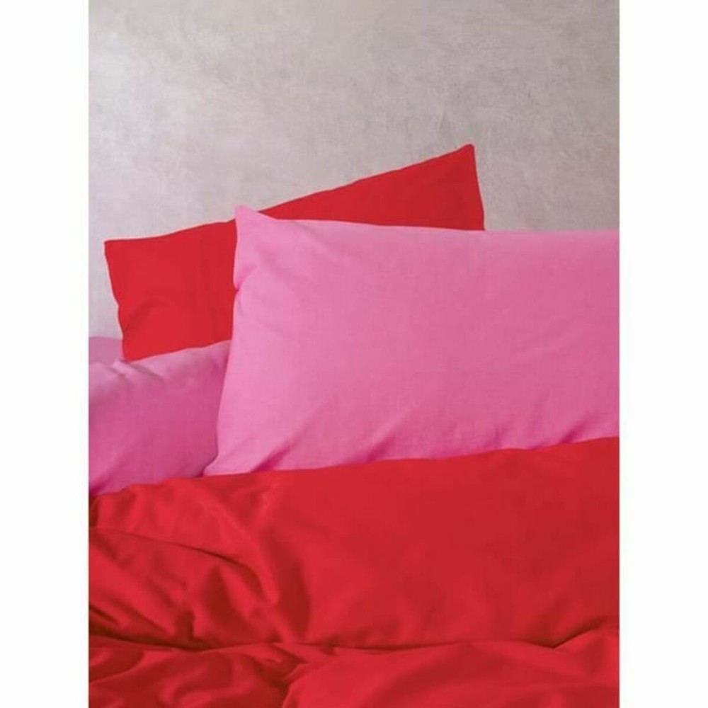 Bettbezug-Set Rot Rosa 220 x 240 cm