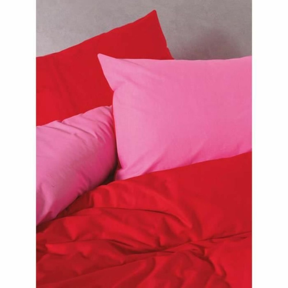 Bettbezug-Set Rot Rosa 220 x 240 cm