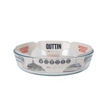 Oven Dish Quttin Glass 1,7 L ø 23 x 5,3 cm (6 Units)