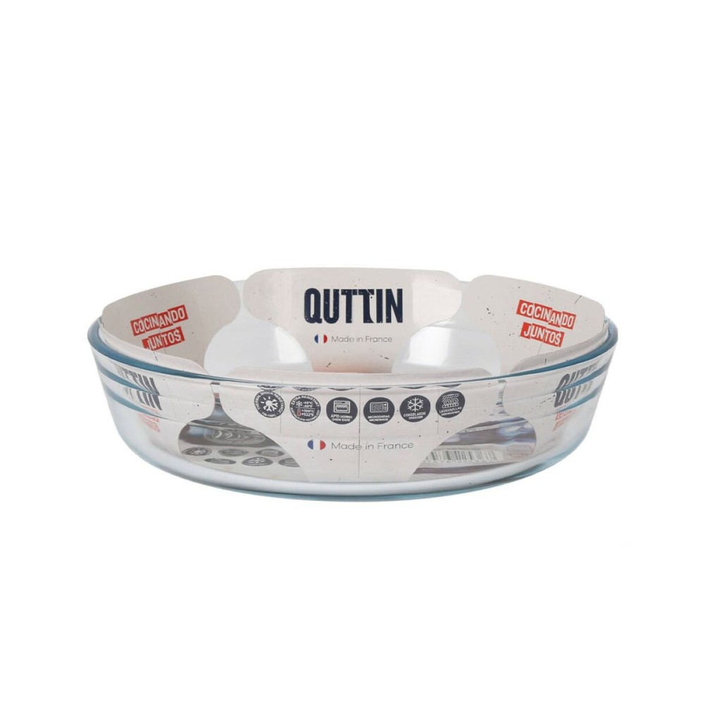 Ofenschüssel Quttin Glas 1,7 L ø 23 x 5,3 cm (6 Stück)