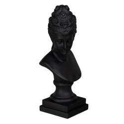 Deko-Figur Schwarz 16,7 x 14,5 x 39 cm