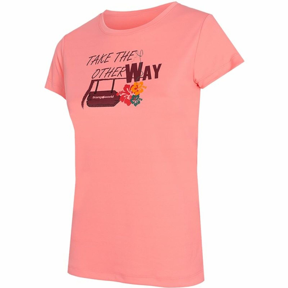 T-shirt à manches courtes femme Trangoworld Myra Rose