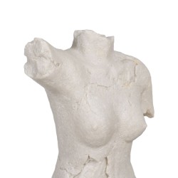 Deko-Figur Schwarz Creme 21 x 12 x 43,3 cm