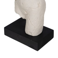 Deko-Figur Schwarz Creme 21 x 12 x 43,3 cm