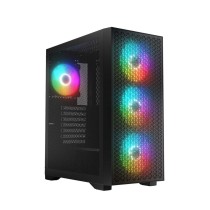 ATX Semi-Tower Gehäuse Logic AT-DART-PRO-ARGB-10 Schwarz