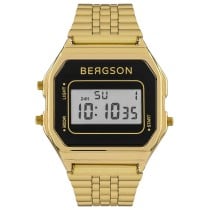 Unisex-Uhr Bergson BGW8159U3 Schwarz (Ø 34 mm)