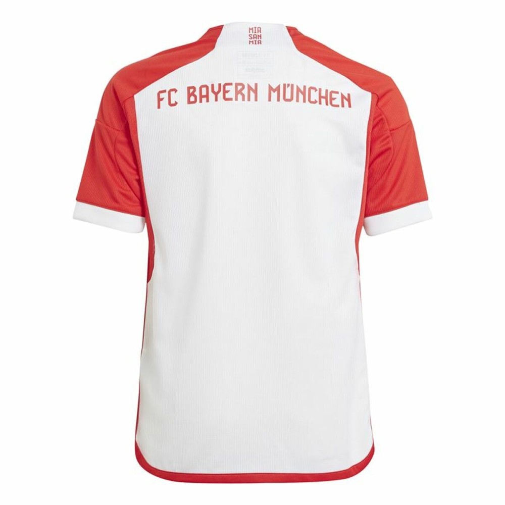Maillot de Football à Manches Courtes pour Enfants Adidas Fcb H Jsy Infantil (7-8 Ans)