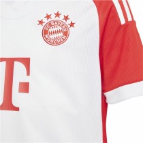 Children's Short Sleeved Football Shirt Adidas Fcb H Jsy Infantil (7-8 Years)