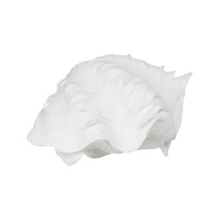 Decorative Figure White Snail 14 x 7 x 10 cm