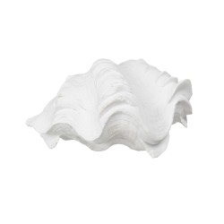 Decorative Figure White Snail 14 x 7 x 10 cm