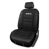 Seat cover Sparco SPCS424BK Black 1 Unit