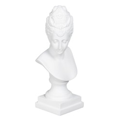 Figurine Décorative Blanc 12,6 x 10,3 x 29,5 cm